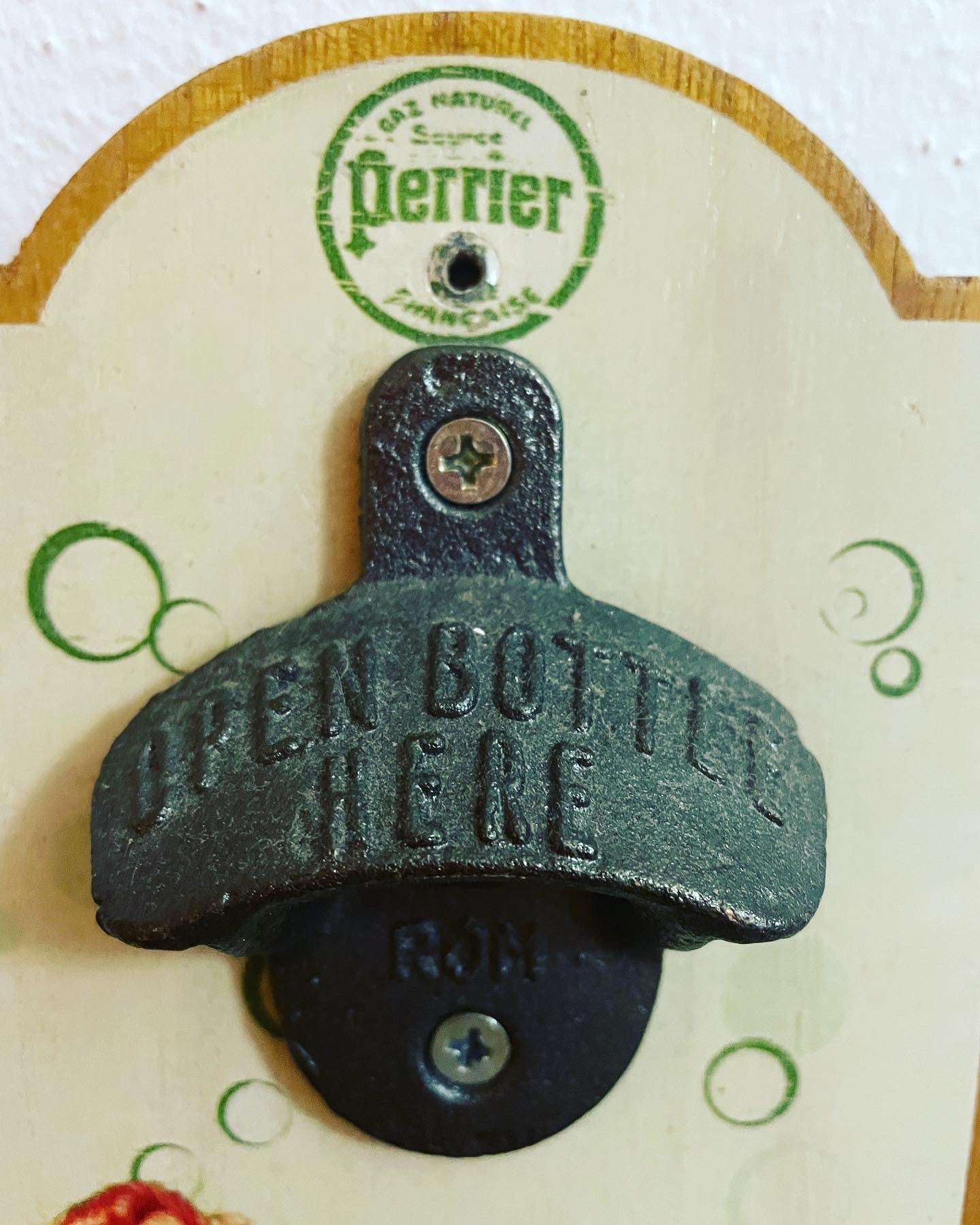 Perrier Water Bottle Opener