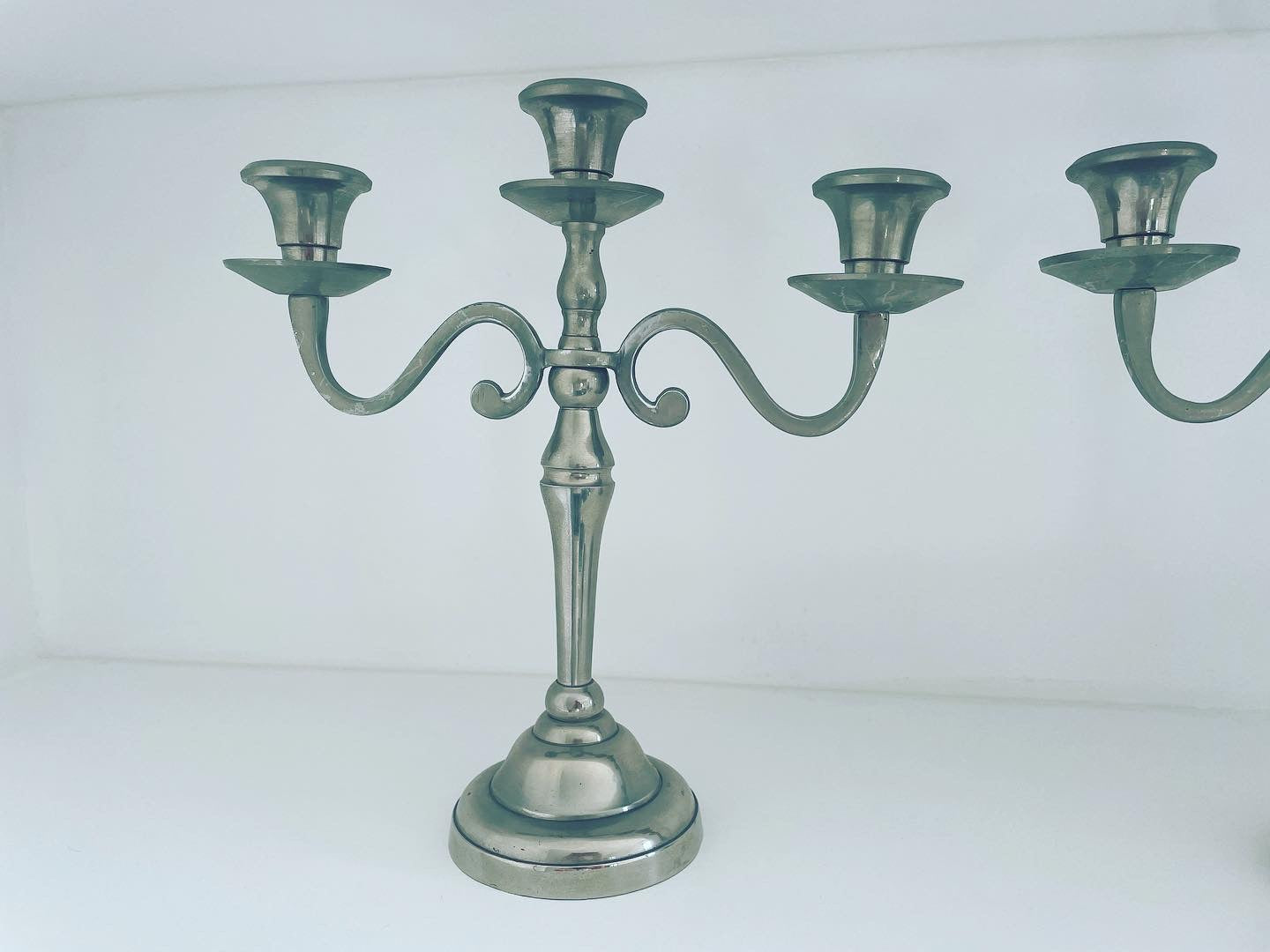 Pair of vintage candlesticks