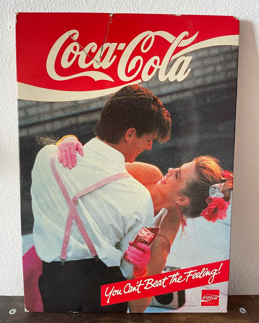 Coca Cola cardboard late 80's