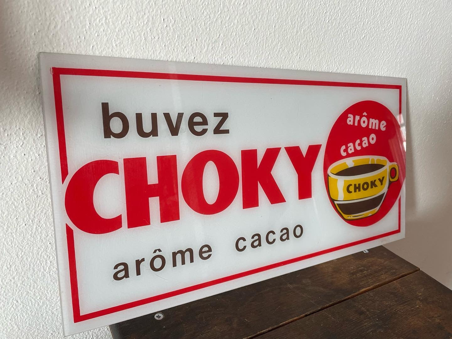 Choki double-sided sign