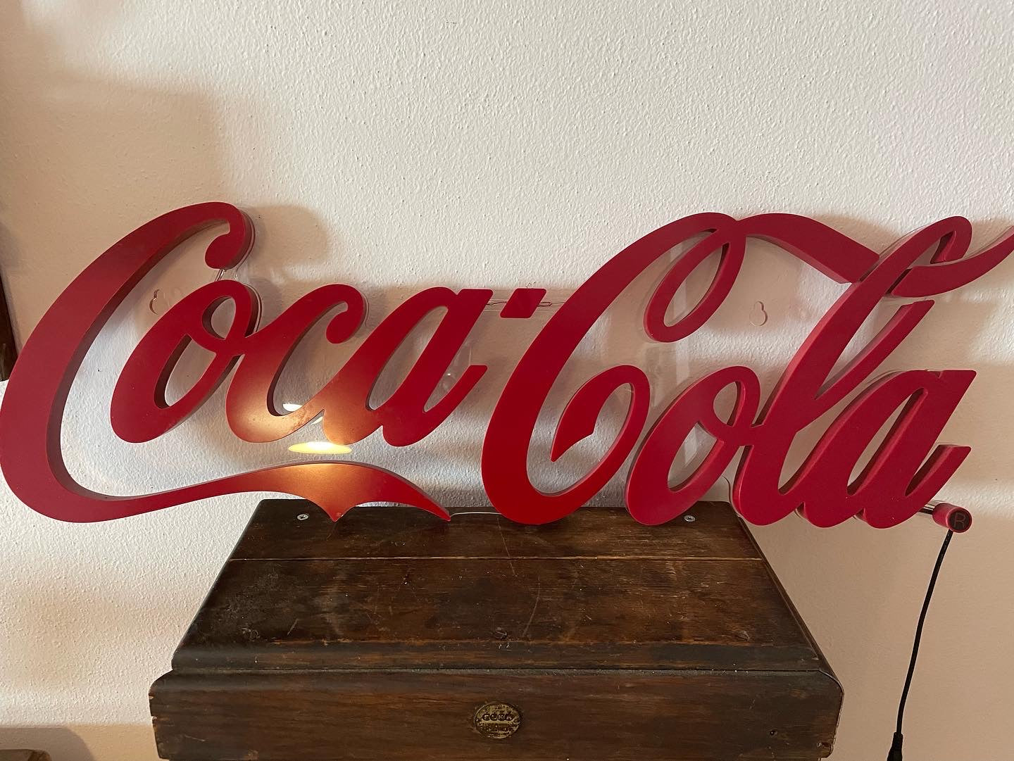 Coca Cola light sign