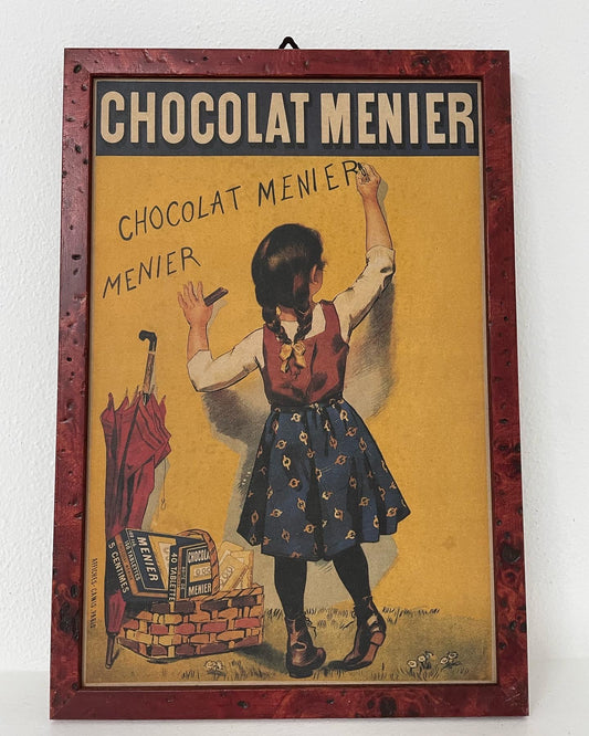 Chocolat Menier advertising painting