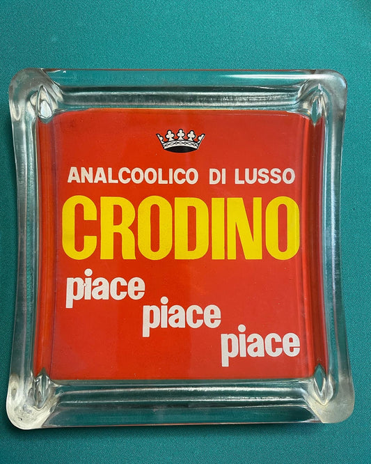 Crodino glass change tray