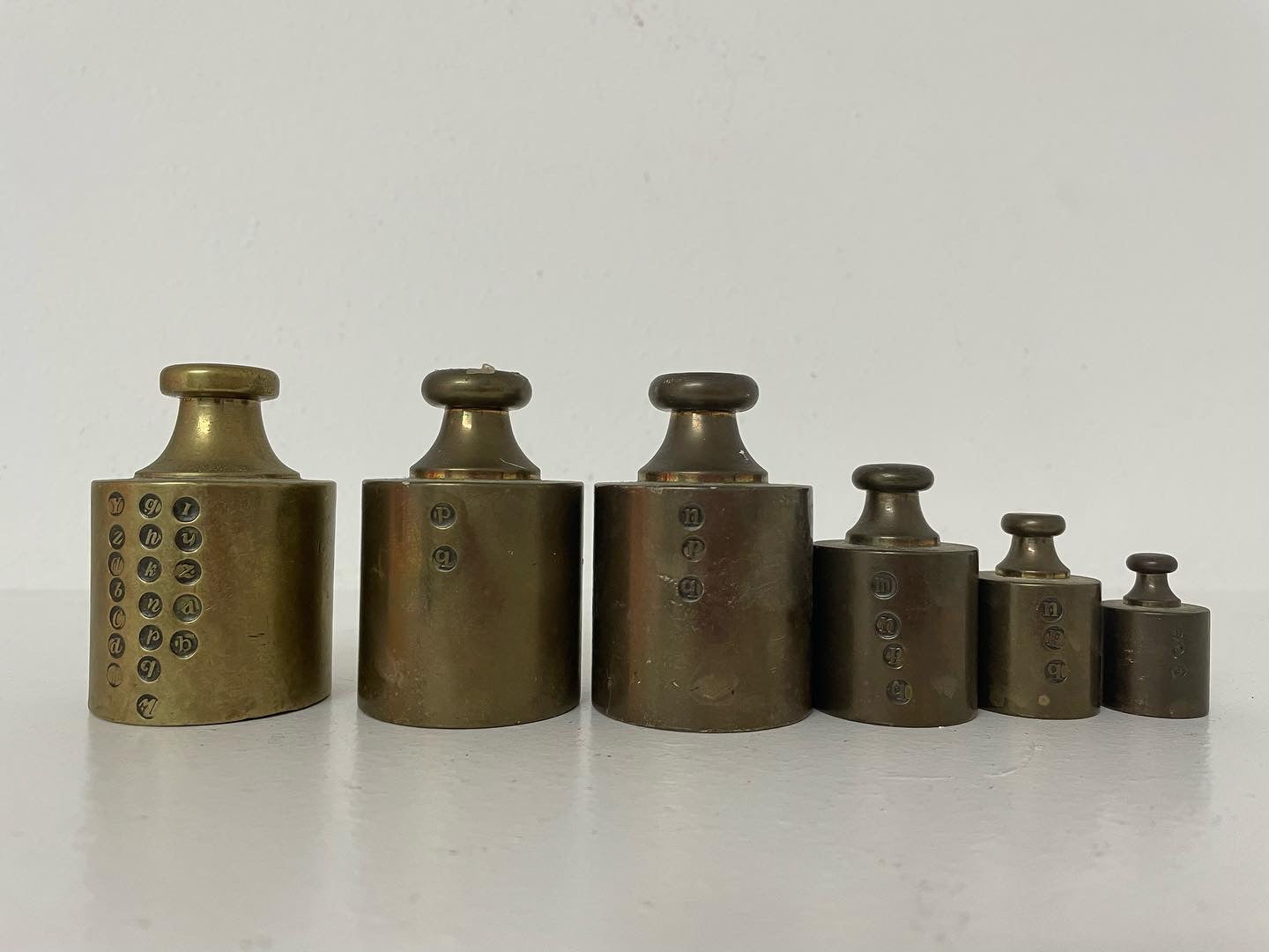 Ancient series of weights