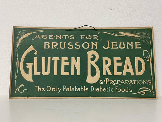 Gluten free bread sign