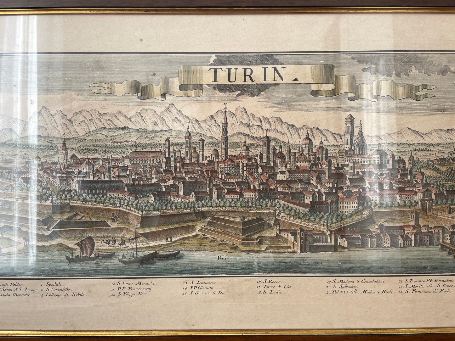 Veduta Torino 1800