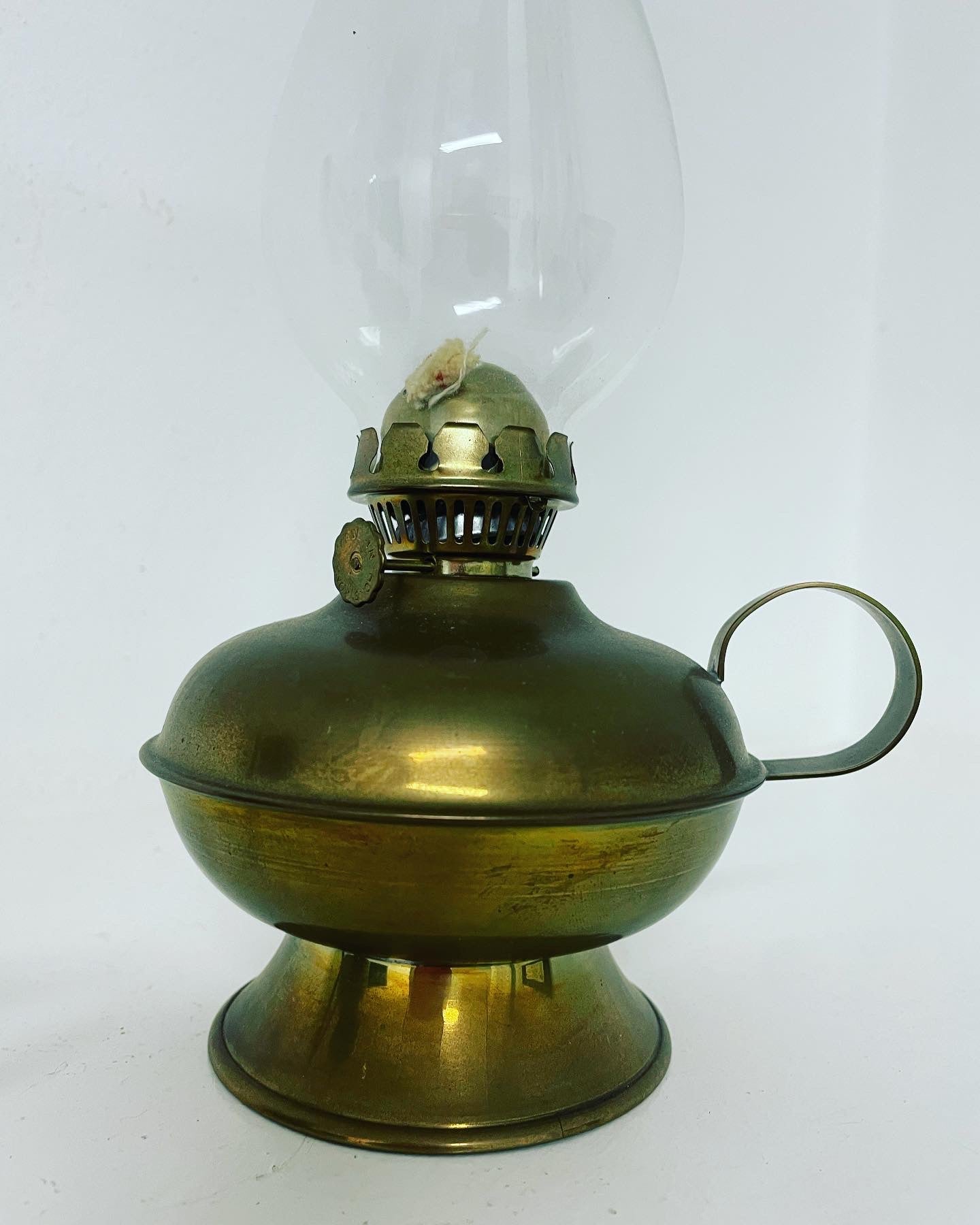 Pair of oil lamps