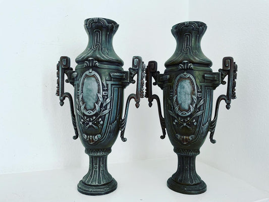 Fireplace vases