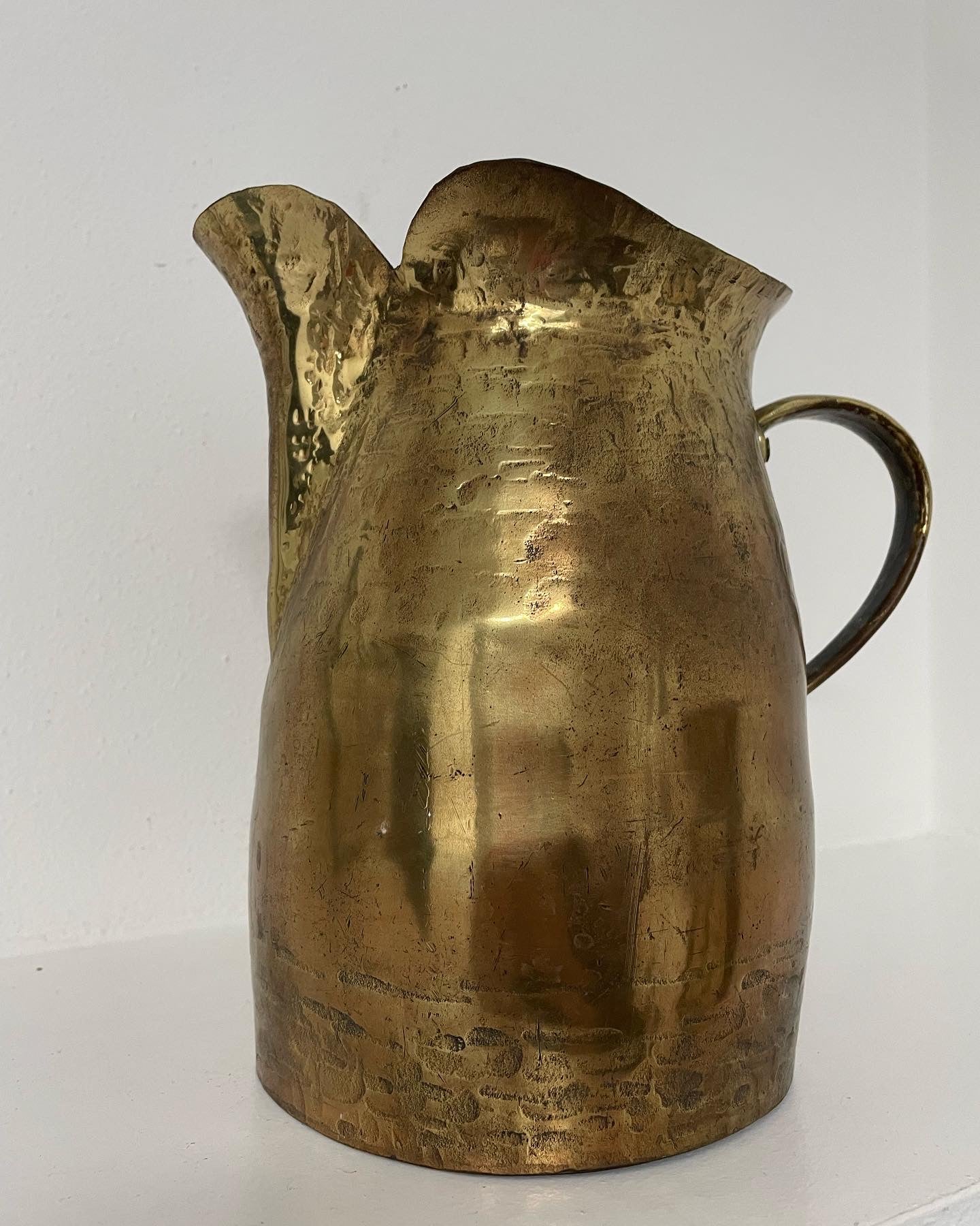 Hand-riveted jug