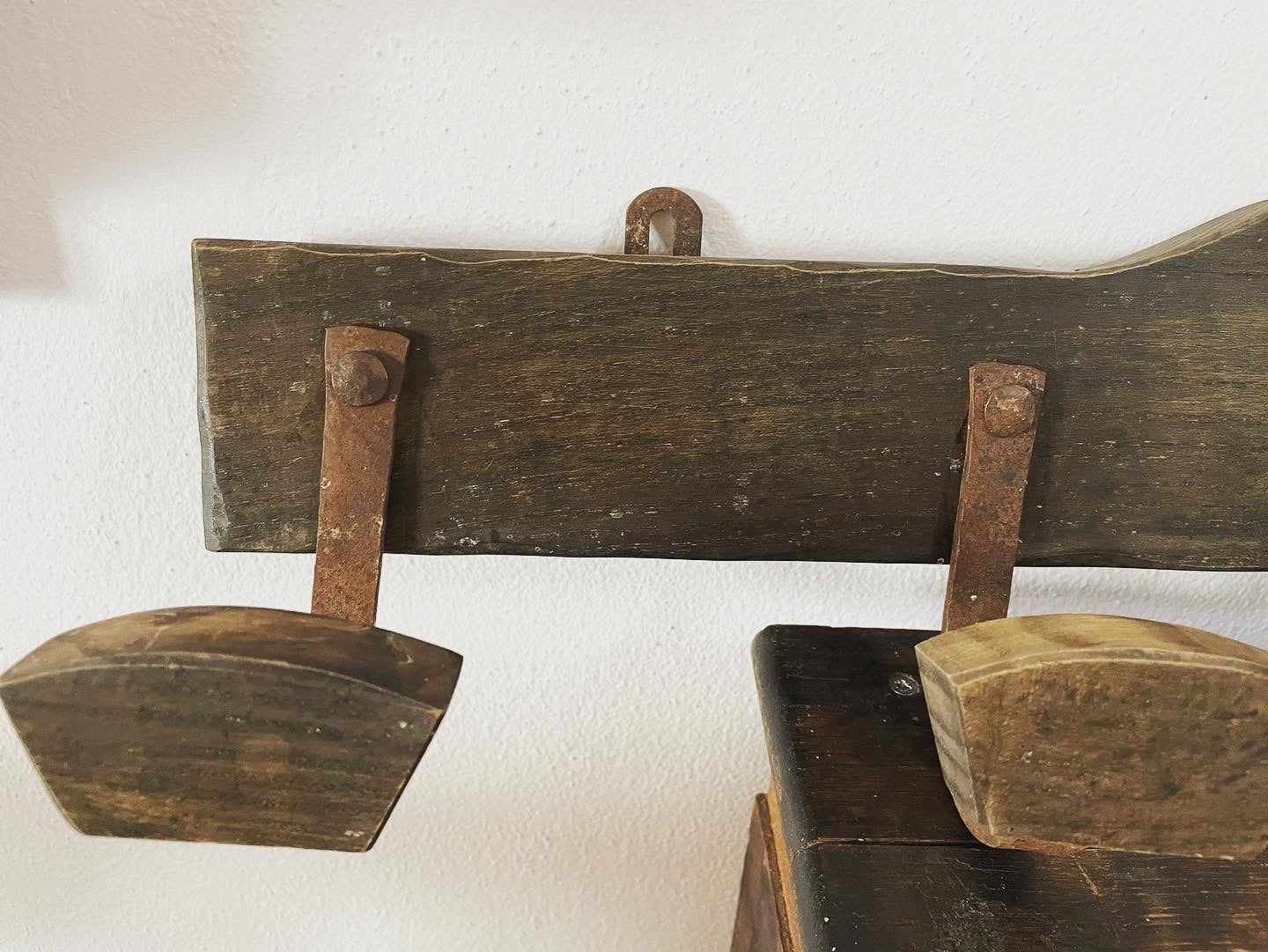 Antique coat rack