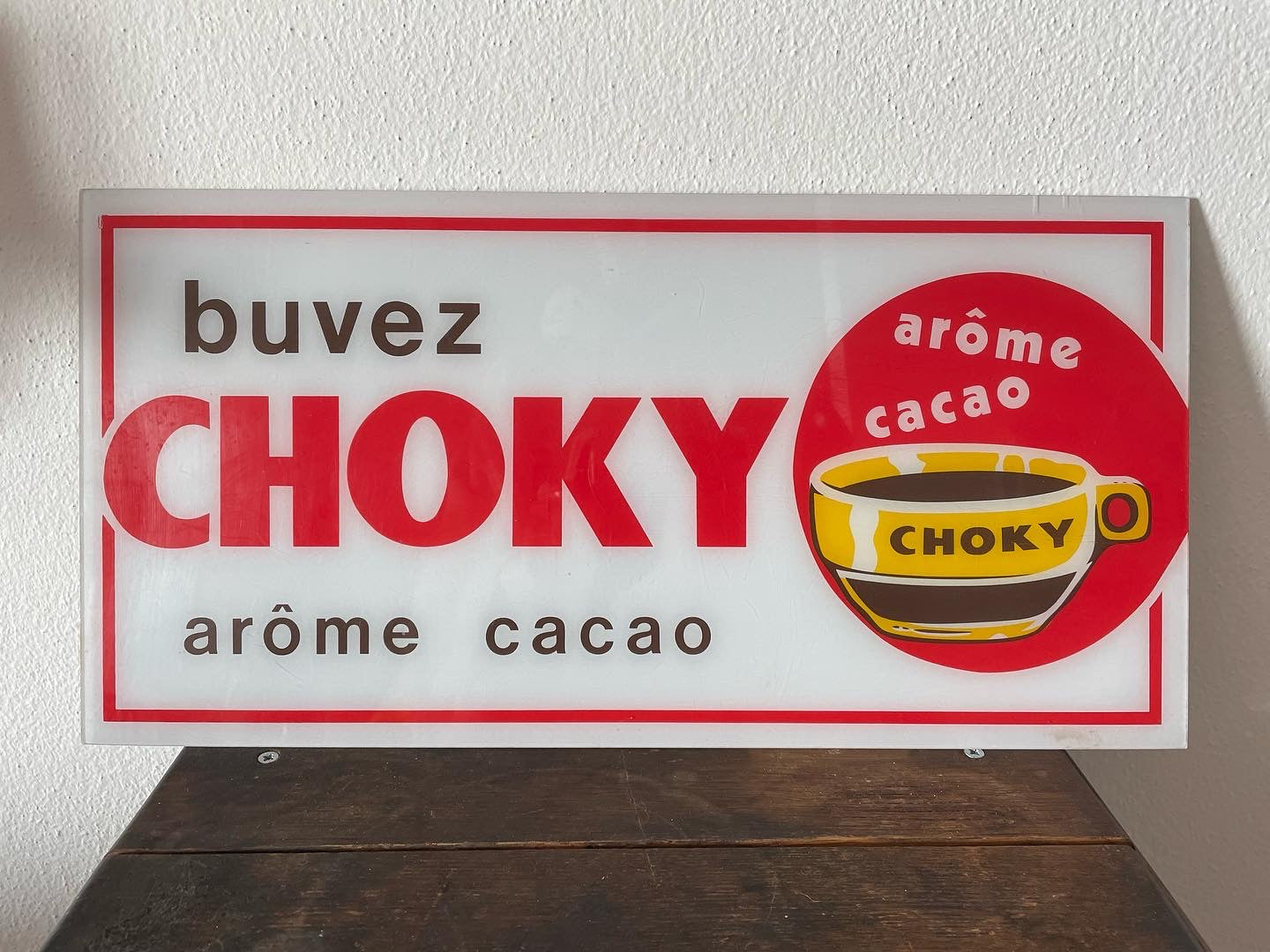 Choki double-sided sign