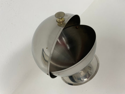 Space Age Steel Sugar Bowl