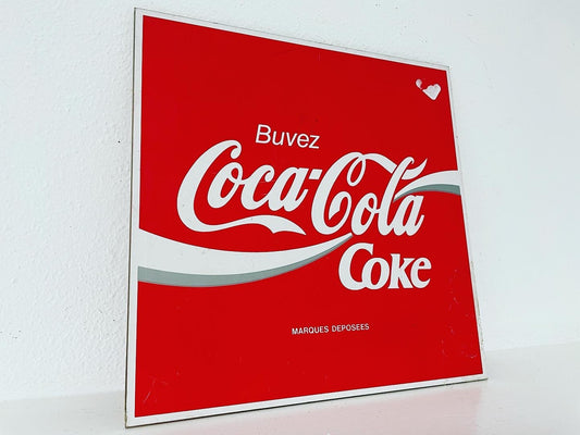 Coca Cola square sign