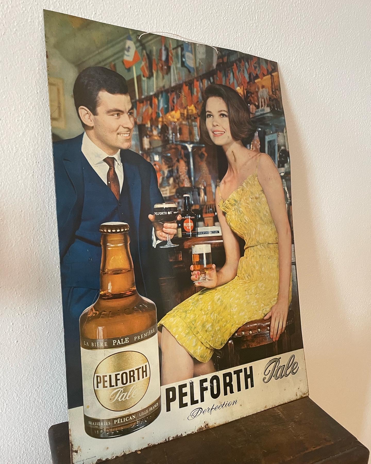 Insegna birra Pelforth