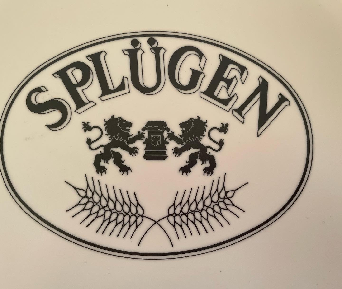 Splügen Brau Tray