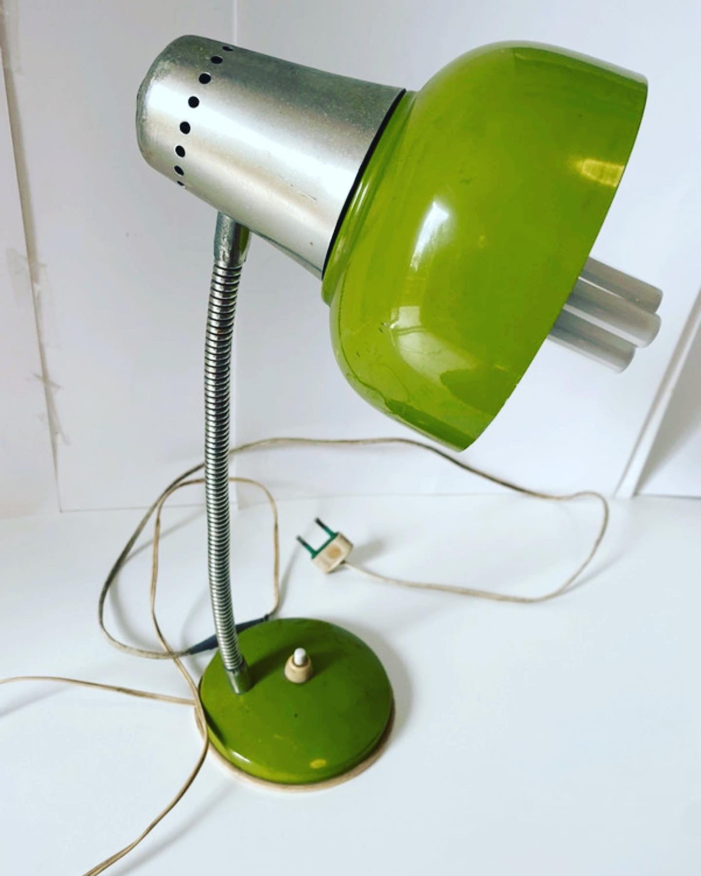 Lampada verde space age