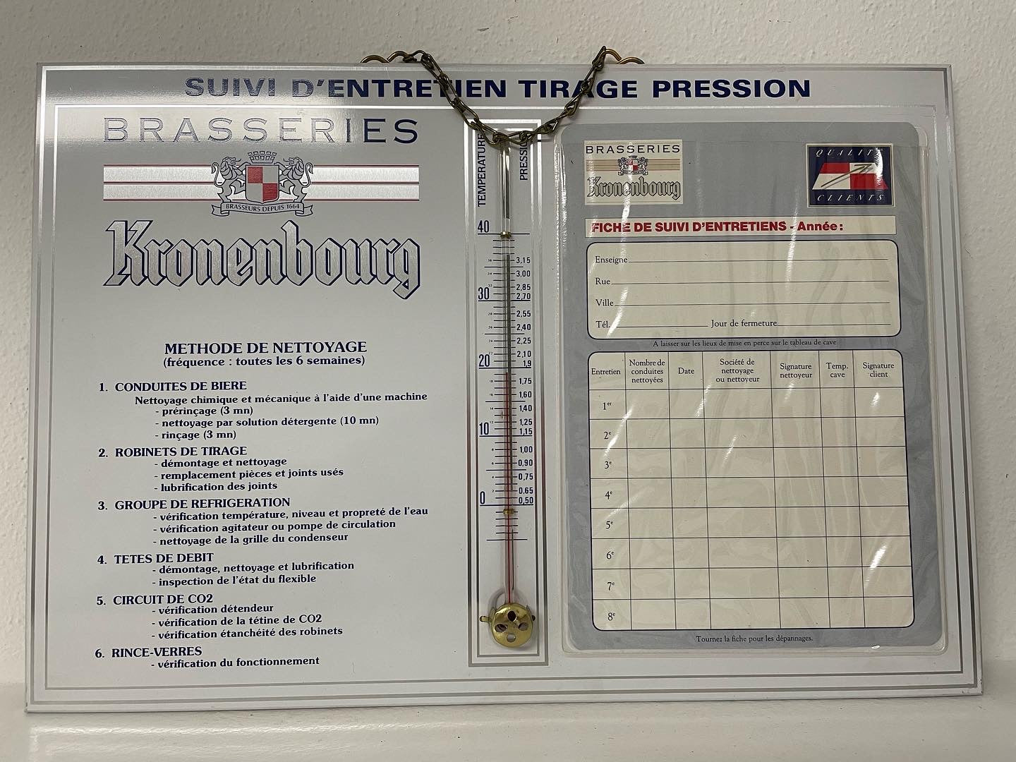 Kronenbourg Thermometer