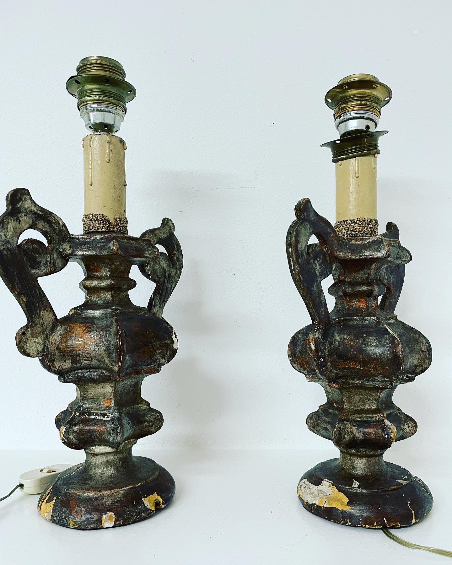 Sacred candlestick lamps