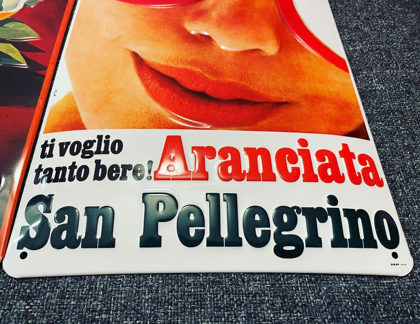 San Pellegrino Trio of Signs