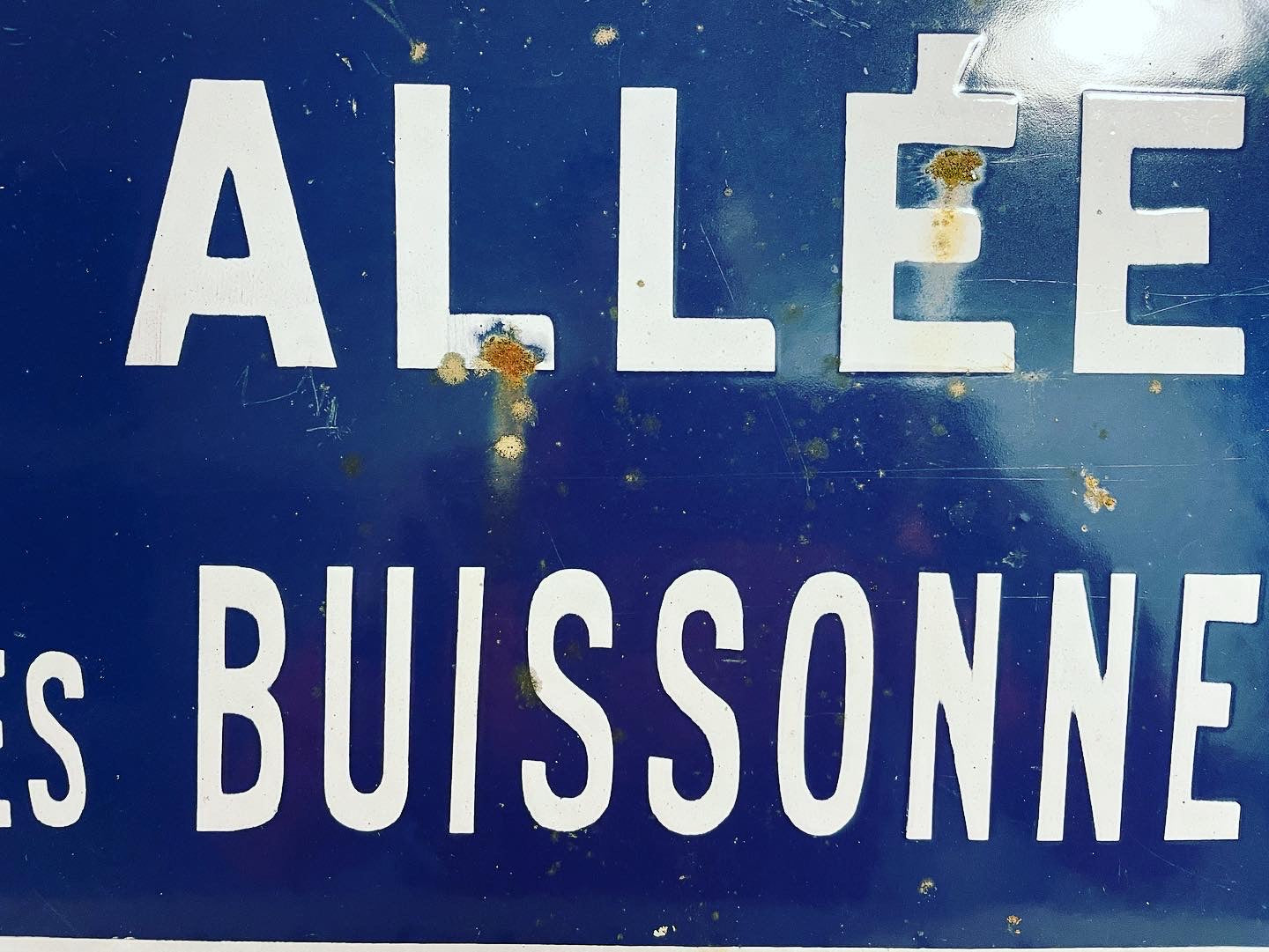 Buissonnets sign