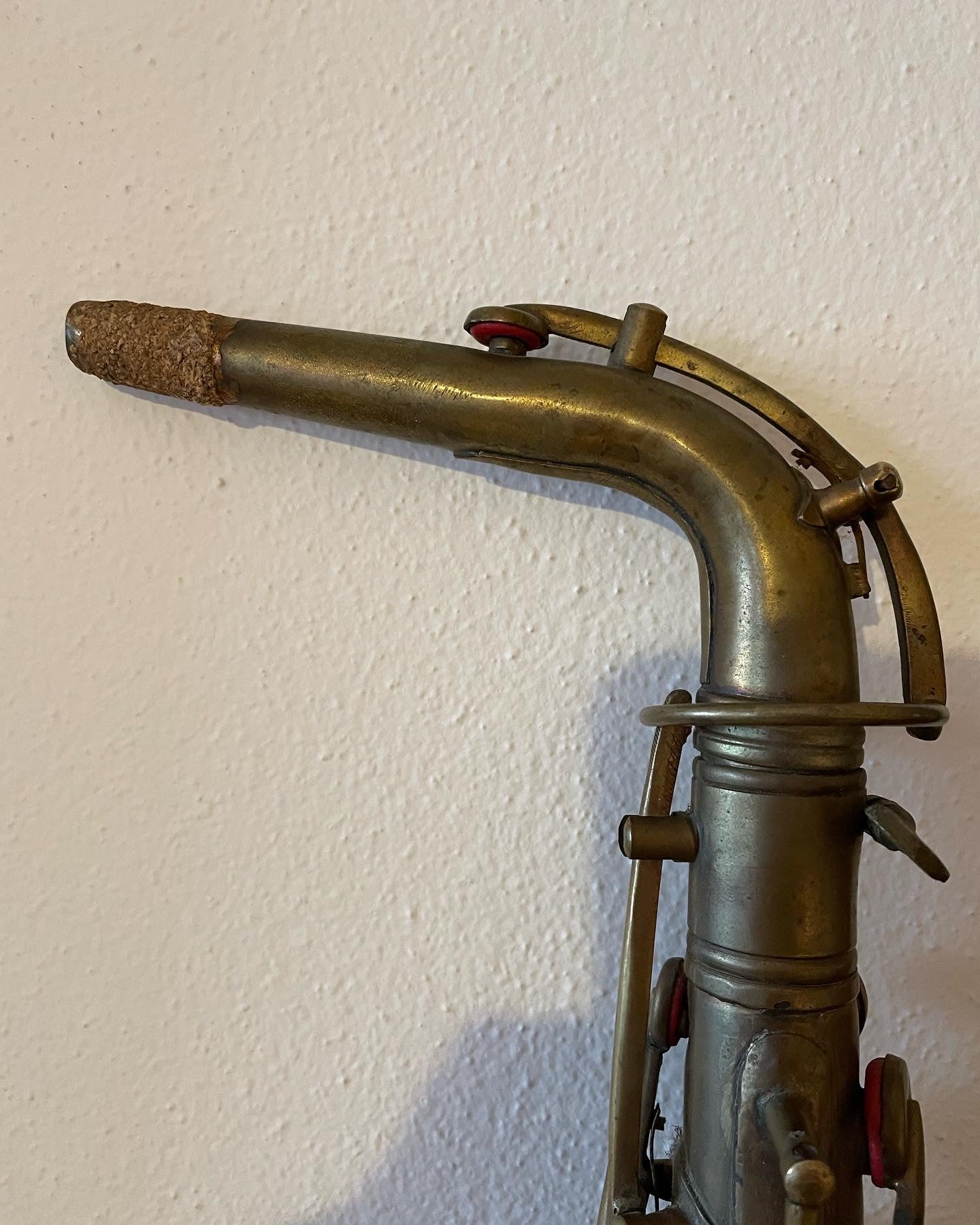 Old saxophone