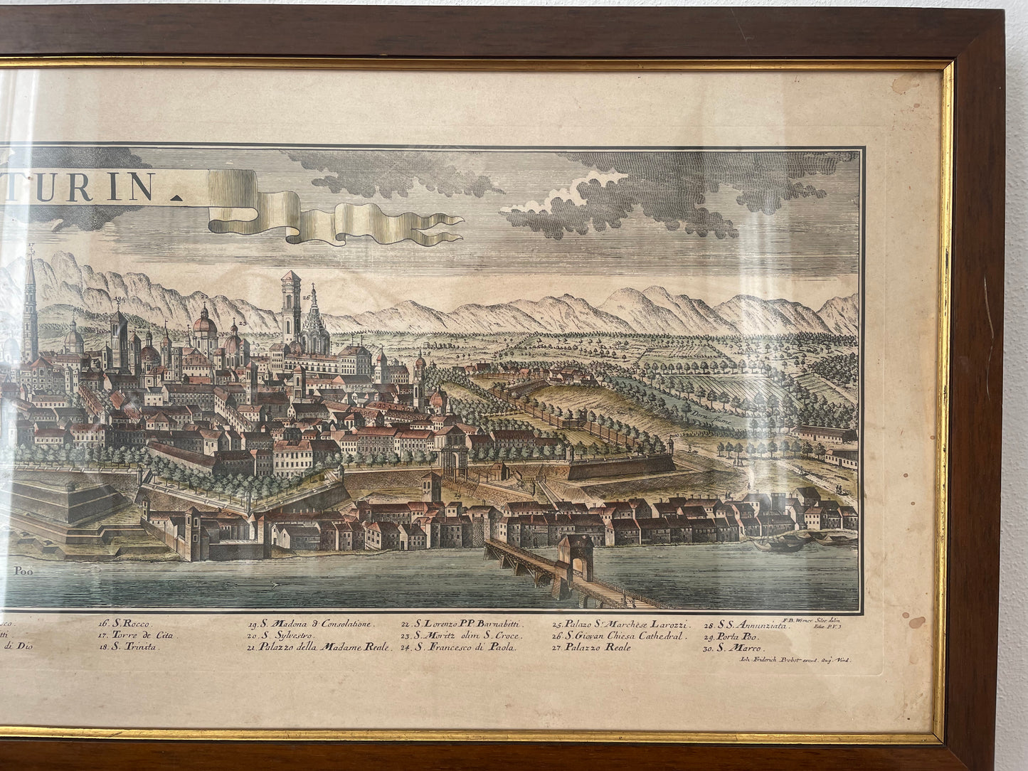 Veduta Torino 1800