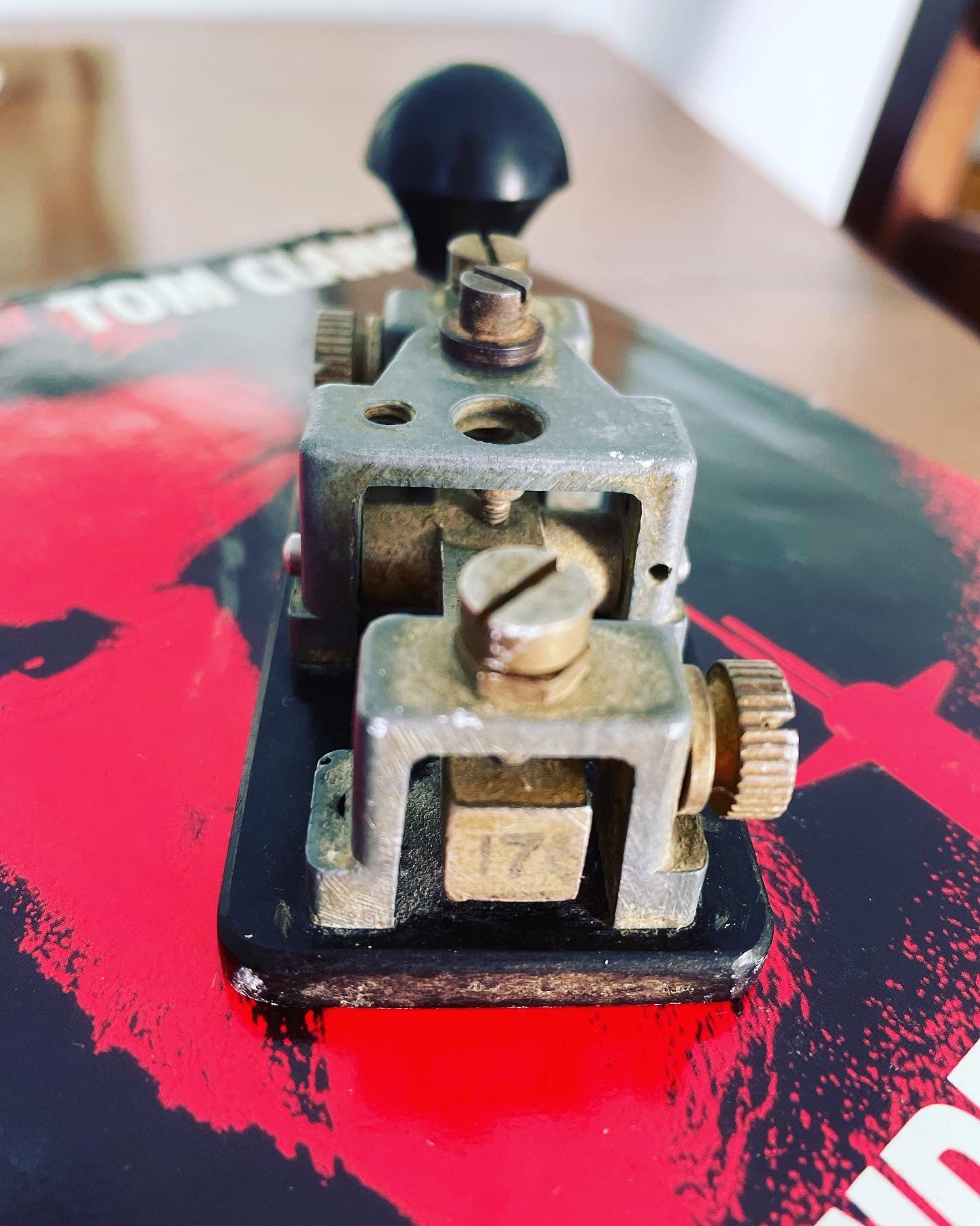 Morse telegraph key