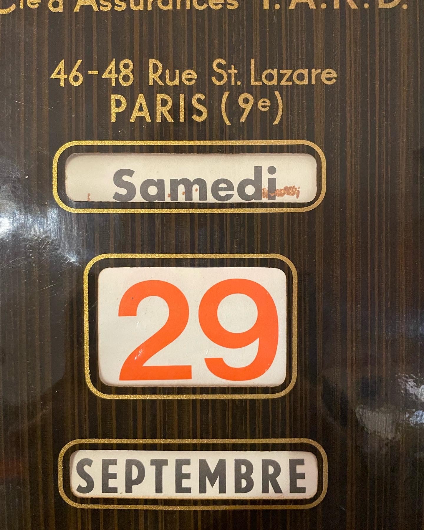 Perpetual Calendar La Metropole