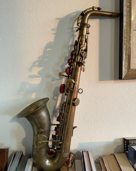 Old saxophone