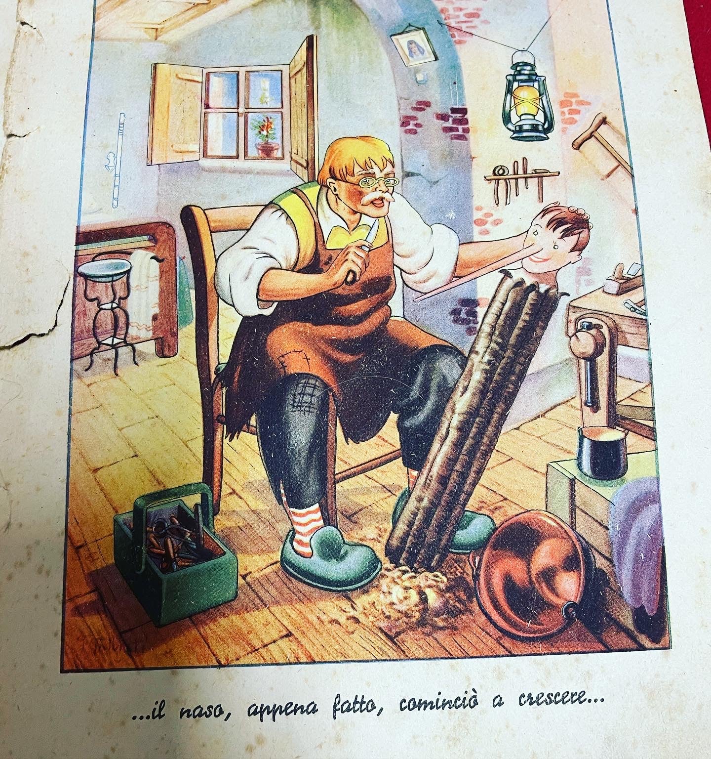 Illustrazioni Pinocchio