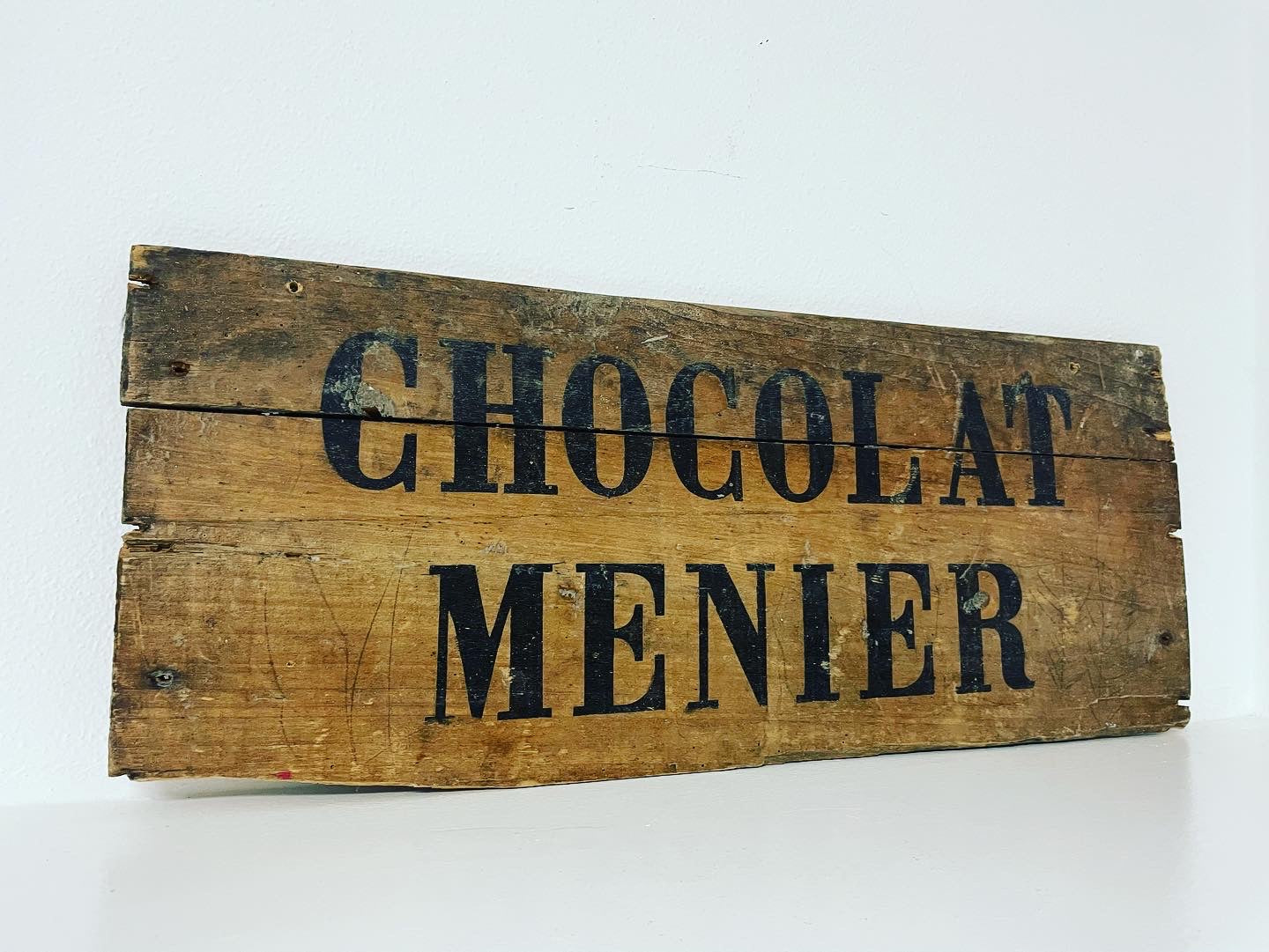 Chocolat Menier plaque