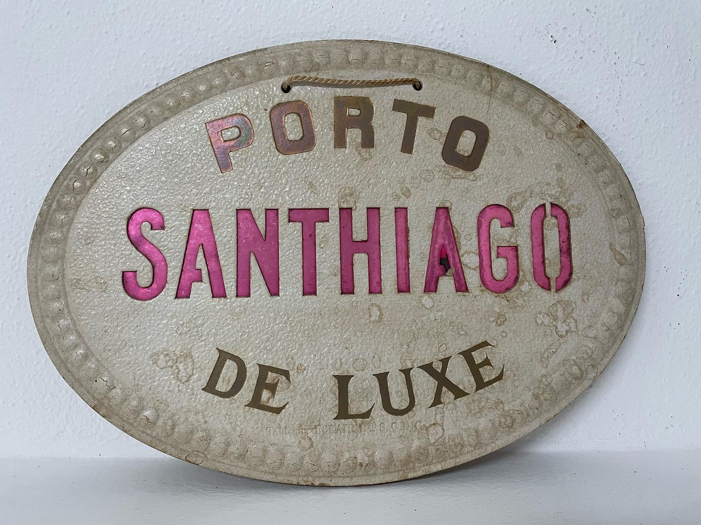 Porto wine shop sign