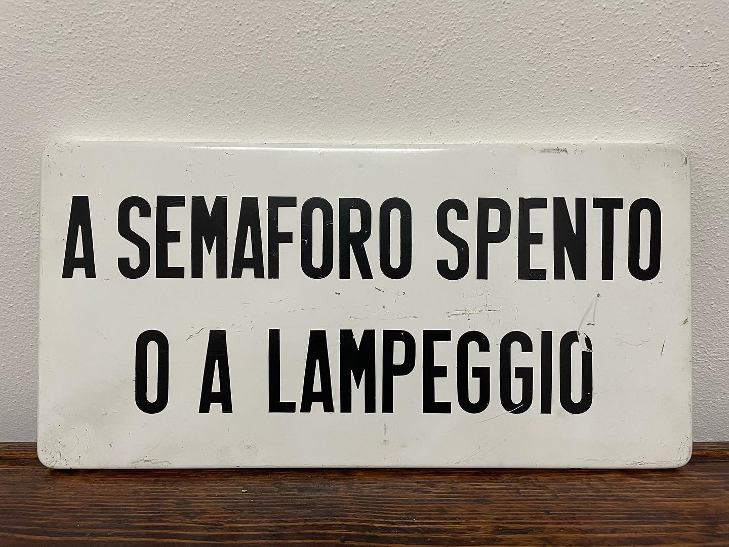 Semaforo spento