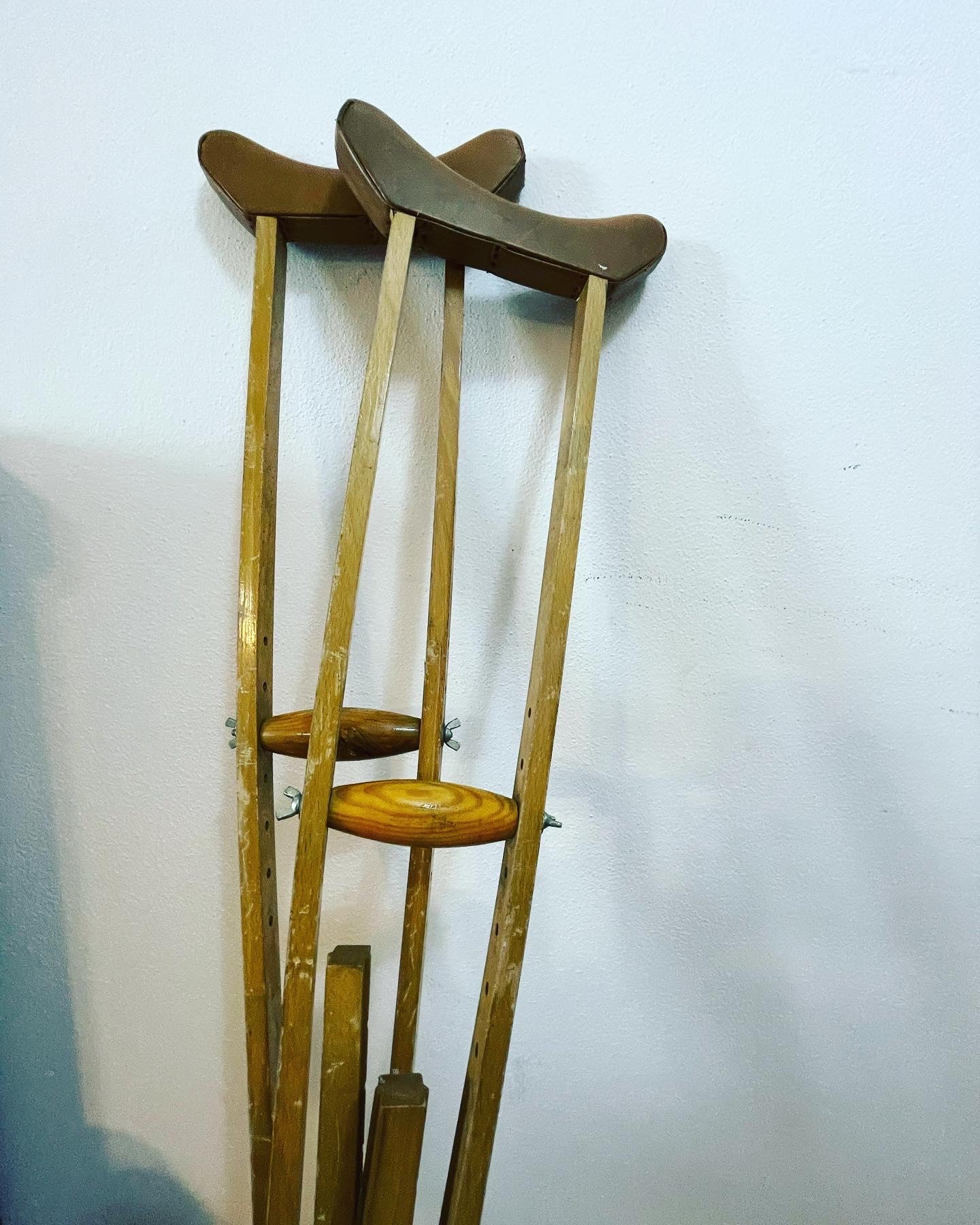 1940's crutches