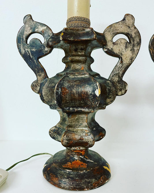 Sacred candlestick lamps