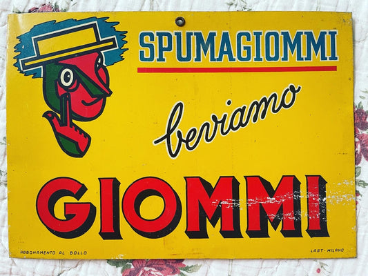 Giommi Foam Sign