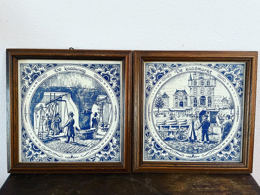 Delft Tile Pair