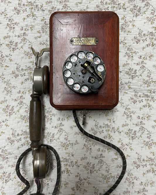 Grammont 1925 Wall Telephone