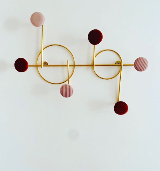 Scandinavian space coat rack