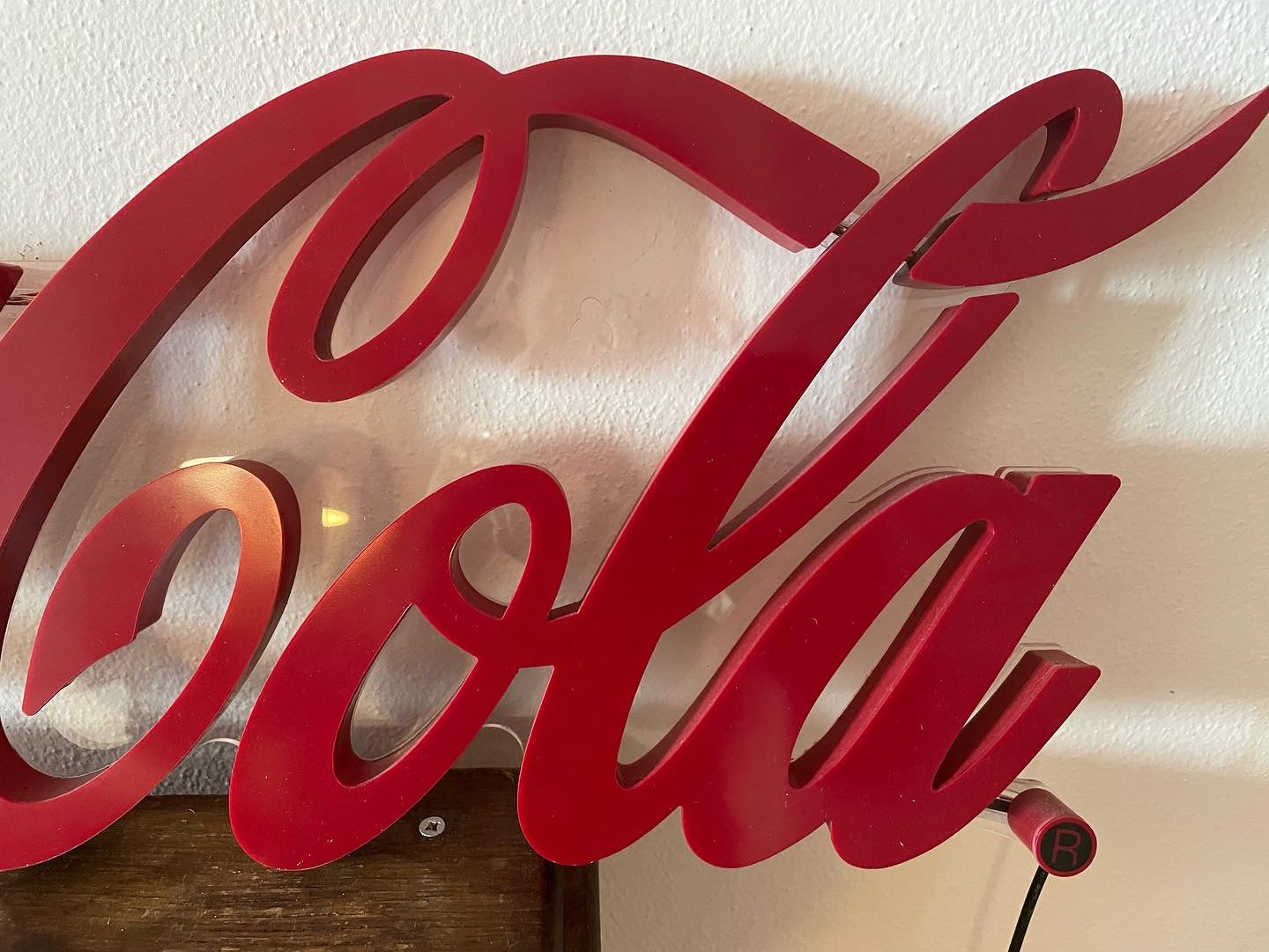 Coca Cola light sign