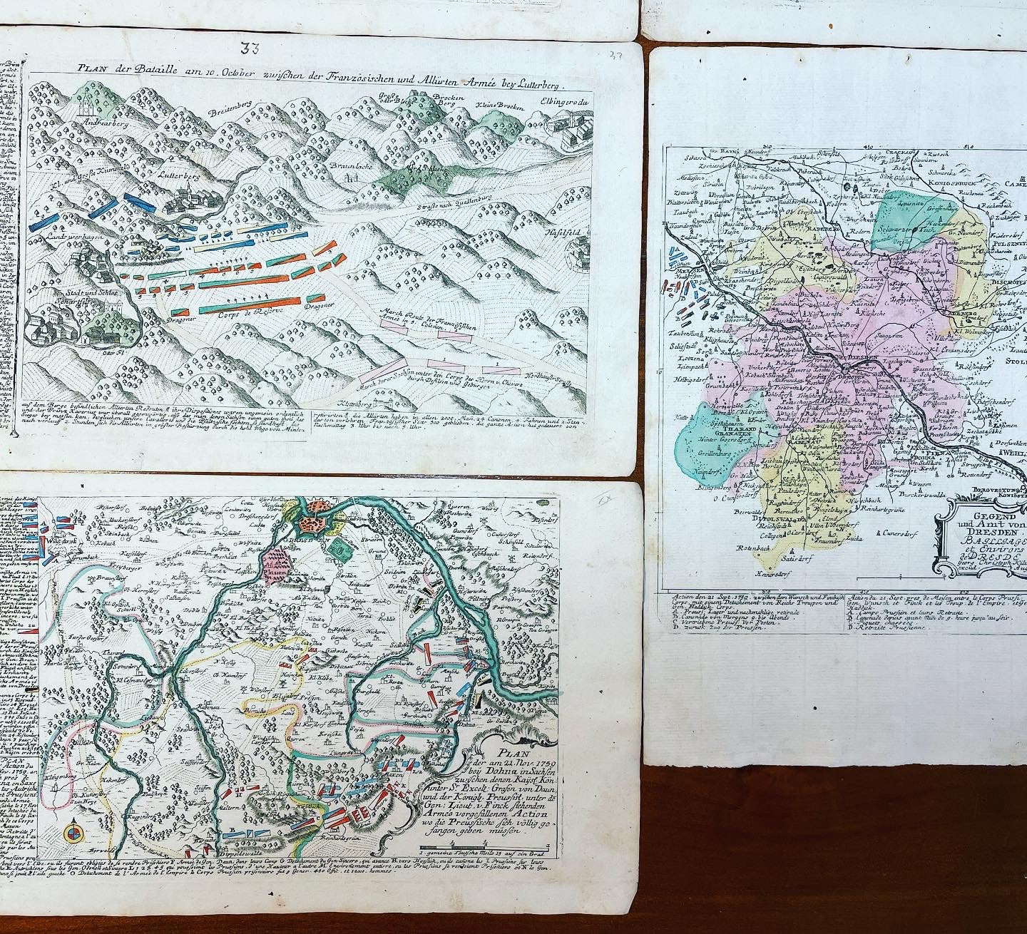 Military Maps 1700