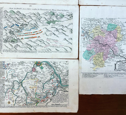 Mappe militari 1700