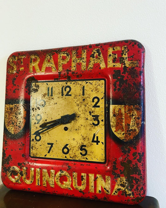 1920s sign clock