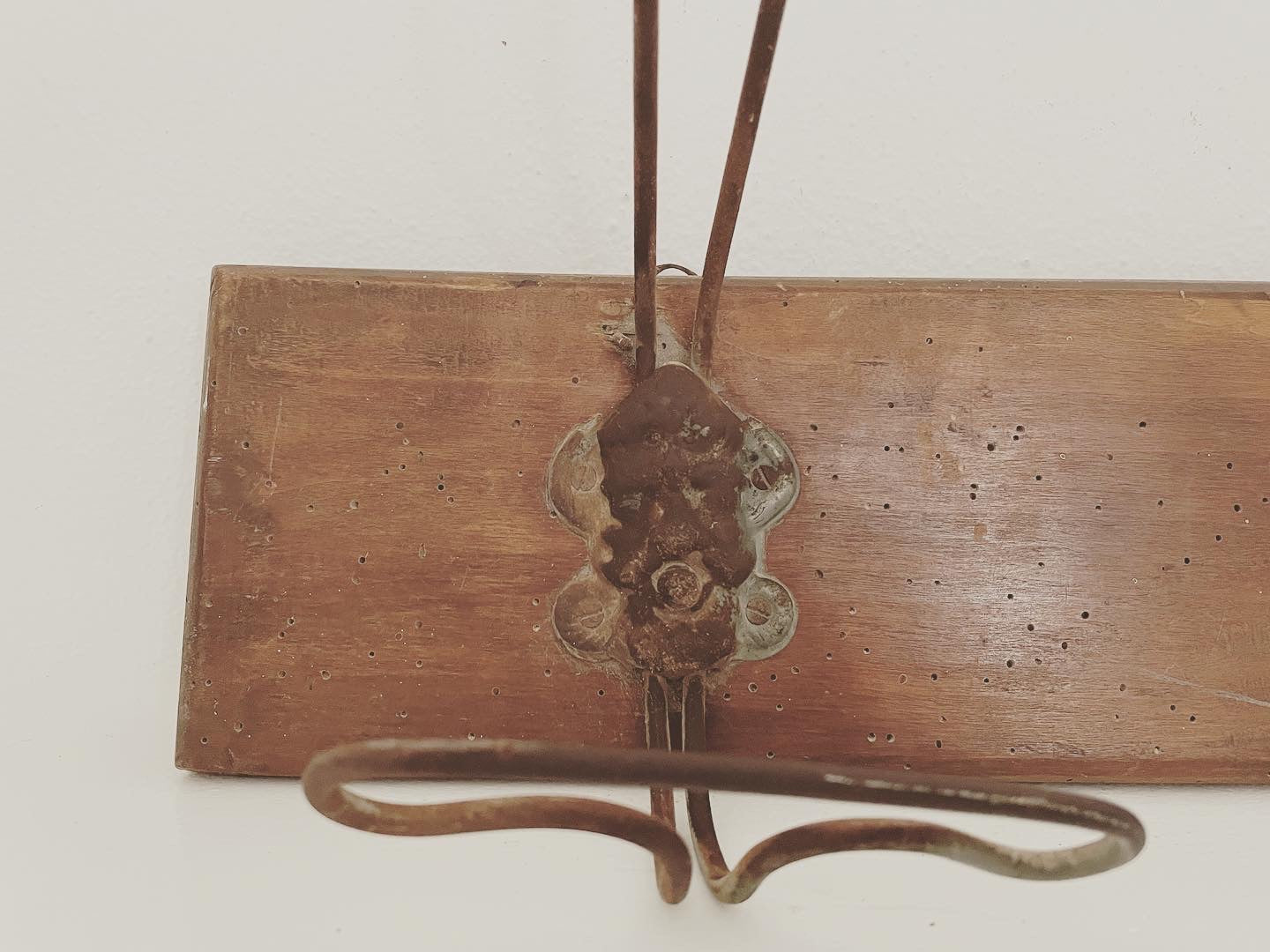 Antique coat rack