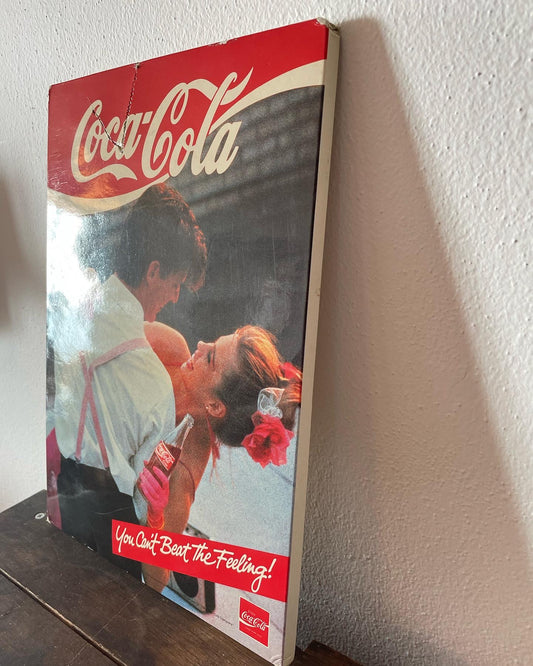 Coca Cola cardboard late 80's