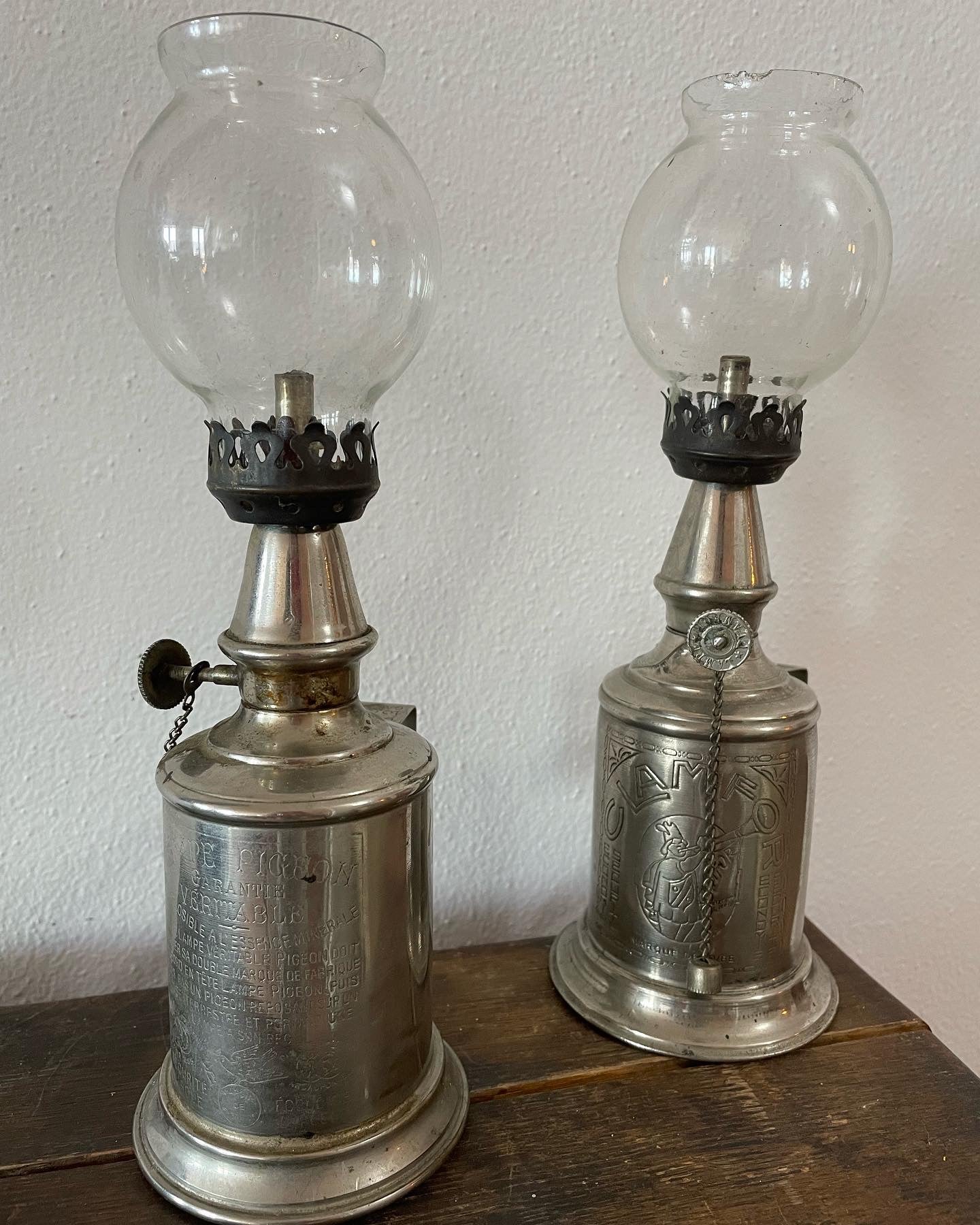 Pigeon and Lamfo Lamps