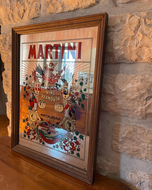 Martini Advertising Mirror