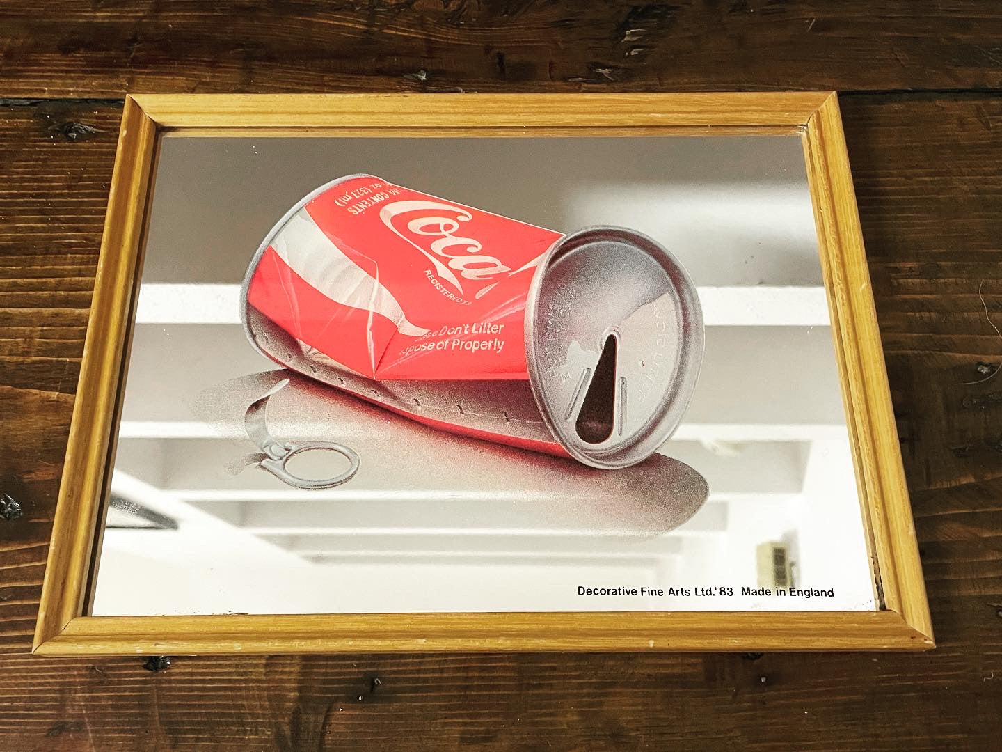 Coca Cola Mirror 1983