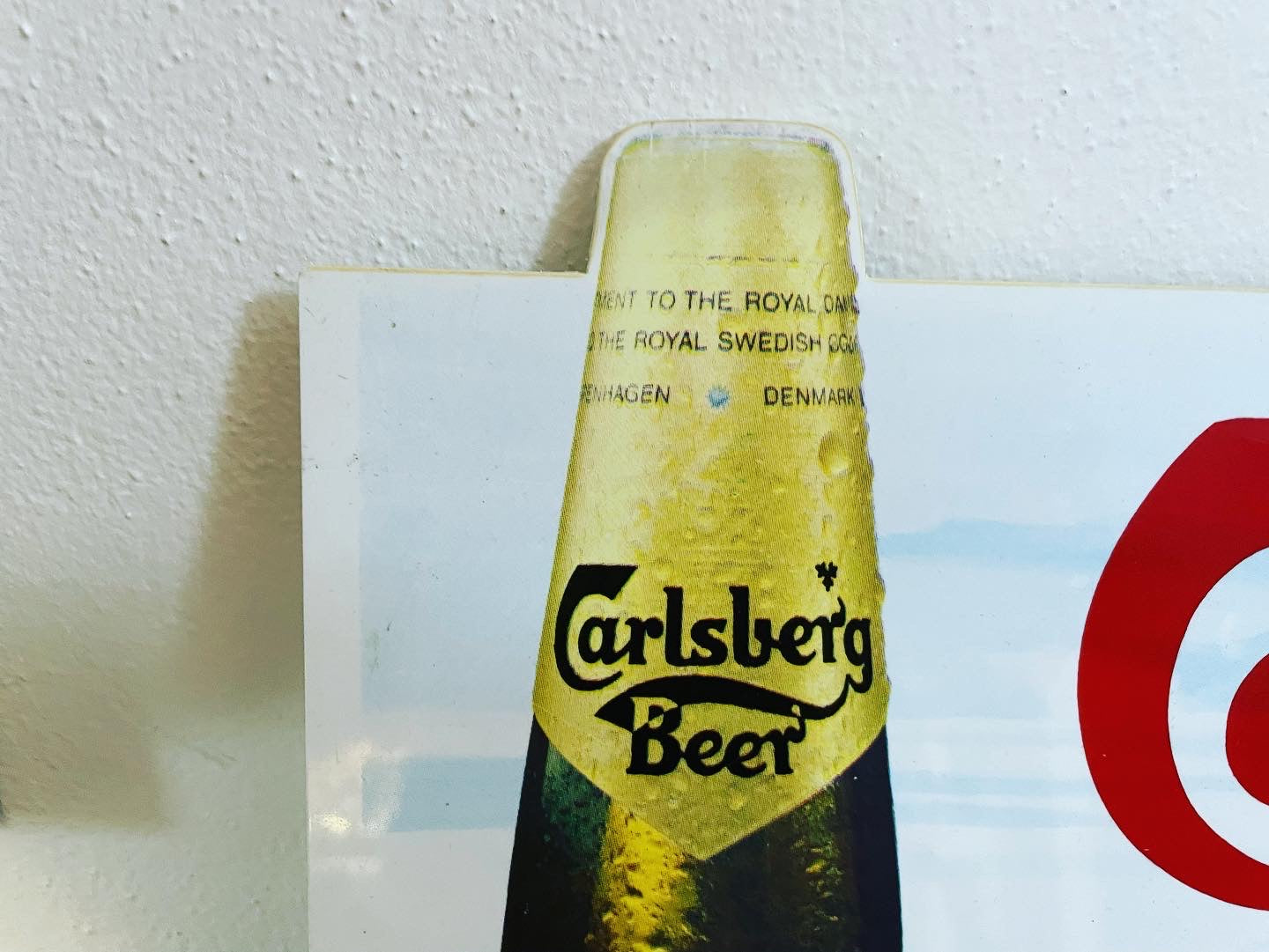 Carlsberg beer sign