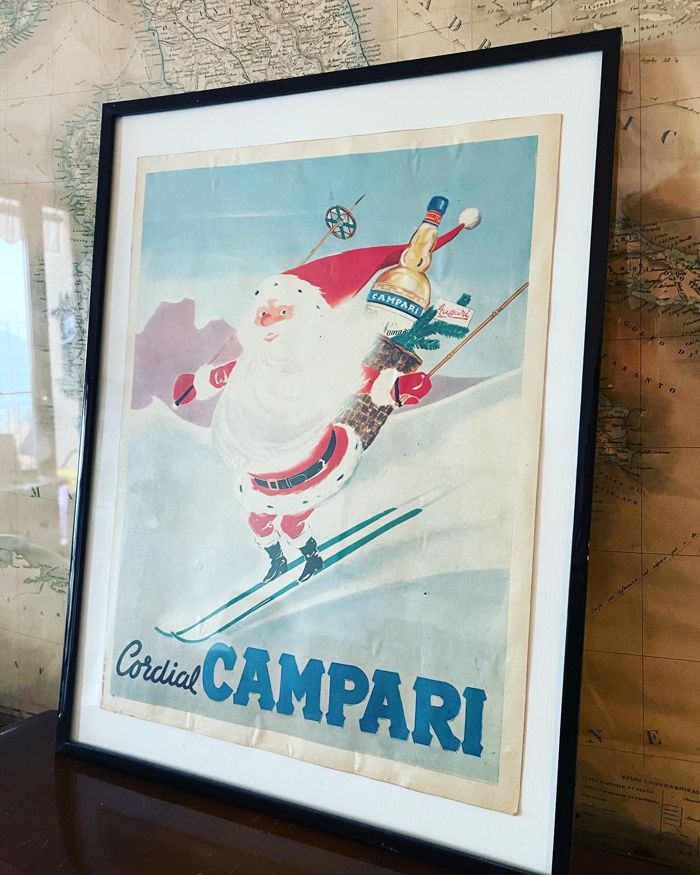 Quadro pubblicità Campari